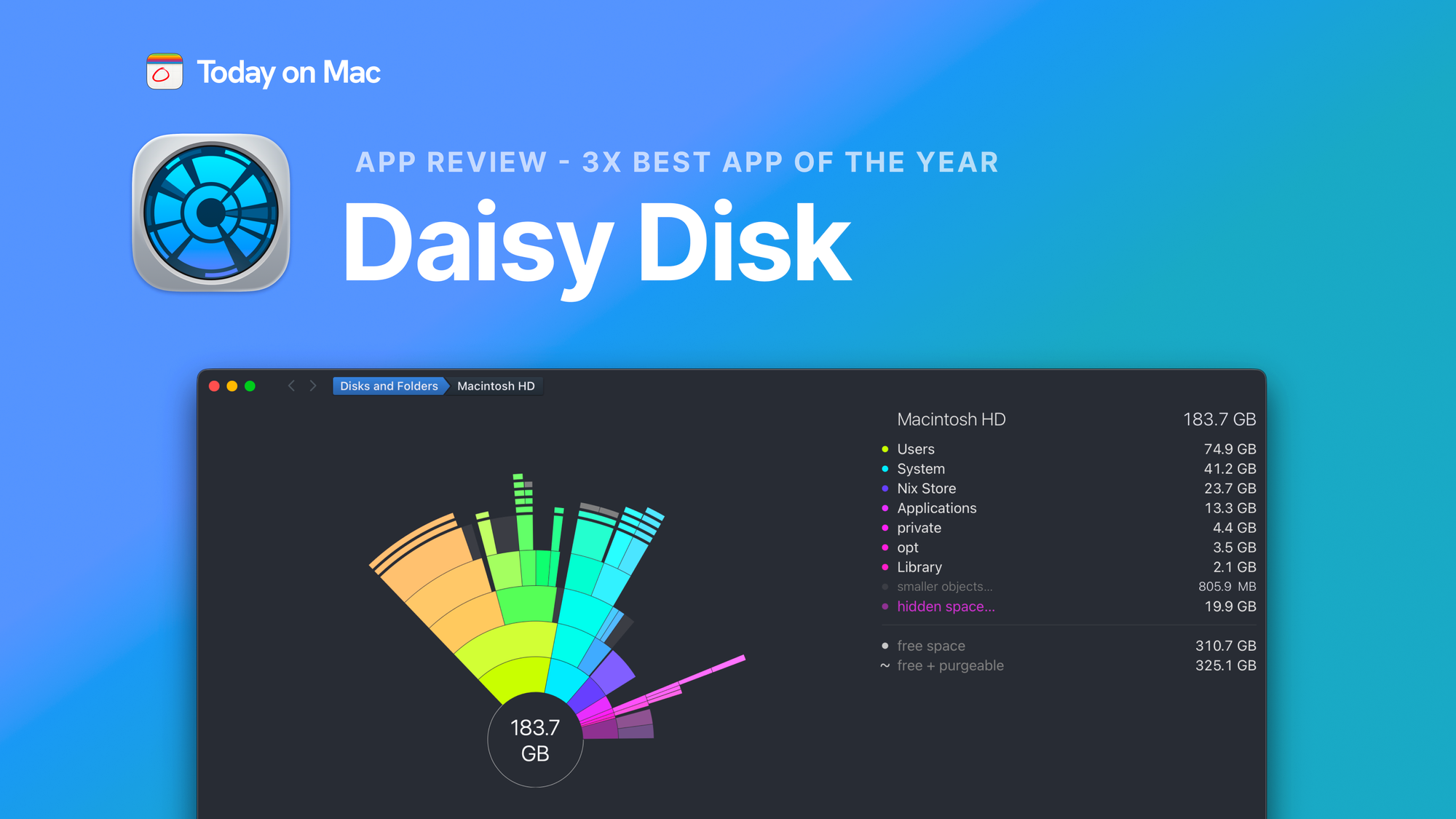 DaisyDisk: Where did all your Mac storage go?