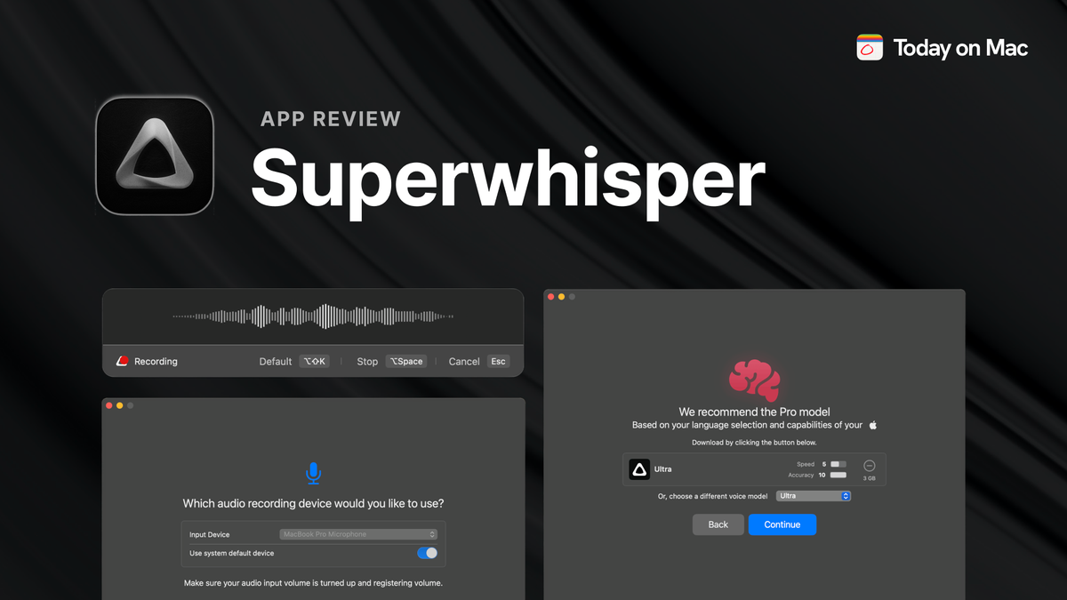 Superwhisper: The AI Dictation App That Listens and Learns