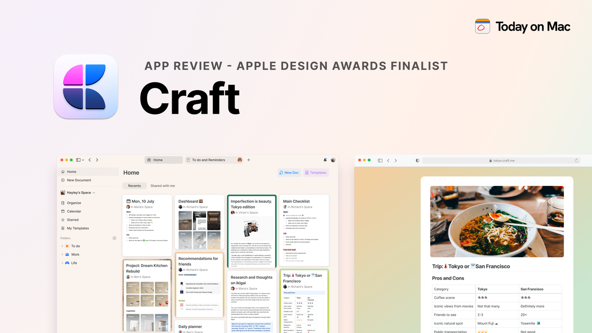 Craft: Your Notes Just Got a Glow-Up