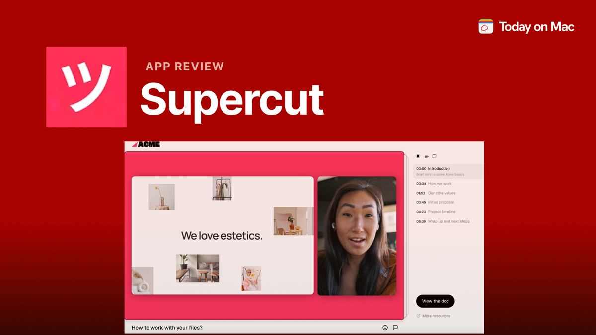 Record your screen like a pro with Supercut